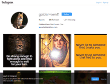 Tablet Screenshot of goldenvixen.com